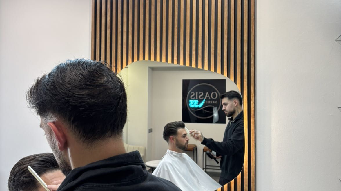 Opinión de Oasis Barber Shop: corte de pelo y barba profesional
